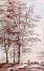 Trees Wall Art - Landscape with Tall Trees
